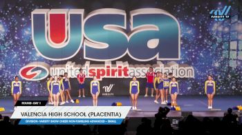 Valencia High School (Placentia) [2024 Varsity Show Cheer Non-Tumbling Advanced -- Small Day 1] 2024 USA Spirit Nationals/Collegiate Champs/Jr. Nats