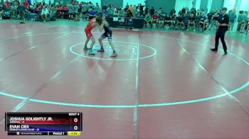 97 lbs Quarterfinals (8 Team) - Joshua Golightly Jr., Virginia vs Evan Cies, Pennsylvania Blue