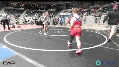 90 lbs Consolation - Tucker Hedrick, Grunts Wrestling vs Brantley Walker, Chieftain Wrestling Club