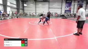 110 lbs Rr Rnd 1 - Isaiah Joe Foster, Best Trained vs Rykar Wools, Ragin Raisins Concord