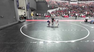 69 lbs Cons. Semi - Cullen Stanley, Smooth Moves vs Beau Landon, Reedsburg Youth Wrestling Club
