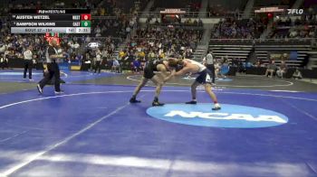 184 lbs Champ. Round 1 - Austen Wetzel, Westminster (MO) vs Sampson Wilkins, Castleton