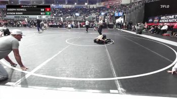 70 lbs Semifinal - Joseph Kidwell, Raw Wrestling Club vs Kyson Sides, Wichita Training Center