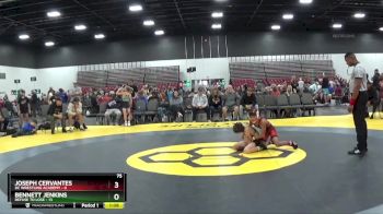 75 lbs Semis & 1st Wrestleback (8 Team) - Joseph Cervantes, DC Wrestling Academy vs Bennett Jenkins, Refuse To Lose
