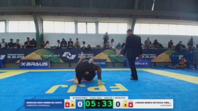LUENAN MARCO DE PAULA VIRGILINO vs ARNALDO KAIO GOMES DA COSTA 2026 FPJJ Circuito Paulista NO GI Etapa 3