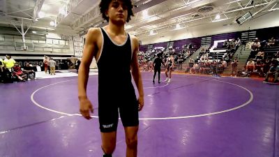 138 lbs Quarterfinal - Logan Jander, Holy Cross vs Joshua Miguel Ortiz, Apex