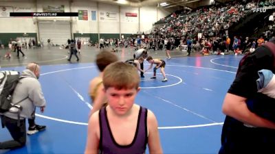 100 lbs Cons. Round 2 - Jaxon OConnor, Gretna Youth Wrestling vs Karter Brichacek, Howells-Dodge