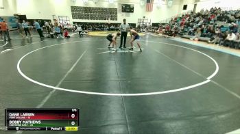 175 lbs Round 1 (10 Team) - Bobby Mathews, Cheyenne East vs Dane Larsen, Fort Collins