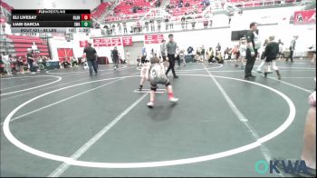 110 lbs Consi Of 8 #2 - Troy Butler, Weatherford Youth Wrestling vs Hunter Brannon, Noble Takedown Club