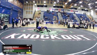 106 Gold 1st Place Match - Lazaro Soto, Southwest Miami vs Alejandro Ravelo, Southwest Miami