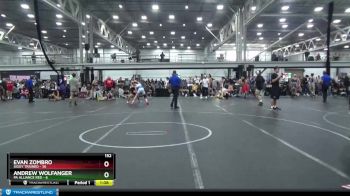 152 lbs Round 1 (4 Team) - Evan Zombro, Siggy Trained vs Andrew Wolfanger, PA Alliance Red