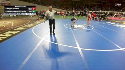 5A Boys 138 lbs Champ. Round 1 - Abelardo Gomes-Gordian, Hood River Valley Boys vs Mason Thynes, Redmond Boys