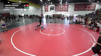 54-59 lbs Round 2 - Noah Alvarez, TOTAL KAOS vs Gregory Marquez, So Cal Hammers