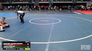 189 lbs Cons. Round 1 - Zahcory Jacobs-mcdonald, Bethel High School vs James Stickler, Haines High School