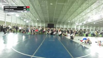 115 lbs Quarterfinal - Joseph Anderson, Altamont Longhorns vs Brax Wylie, Sanderson Wrestling Academy