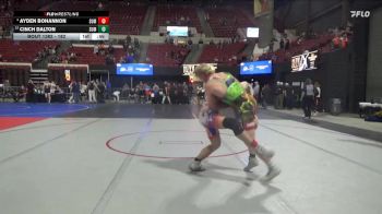 182 lbs Cons. Semi - Ayden Bohannon, Coyote Wrestling Club vs Cinch Dalton, Cody Wrestling Club
