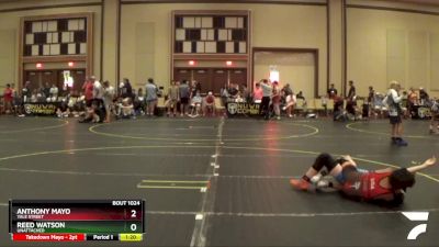 120 lbs Cons. Round 3 - Anthony Mayo, Yale Street vs Reed Watson, Unattached