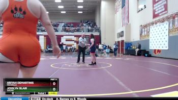 185 lbs Cons. Semi - Ariyah DeMartinis, Pocatello vs Josslyn Blair, Jerome