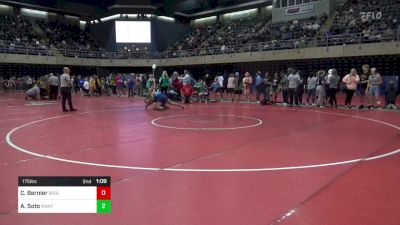 175 lbs Semifinal - Chaniah Bernier, Berlin vs Ariana Soto, Montvale