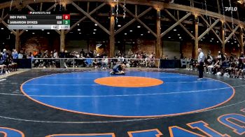 113 lbs Round 1 (16 Team) - Jamarion Dykes, Glenn Hills vs Dev Patel, Columbus