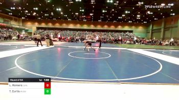 126 lbs Round Of 64 - Logan Romero, Carlsbad vs Ty Curtis, Riverton