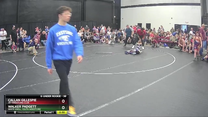 38 lbs Quarterfinal - Callan Gillespie, JET Wrestling Club vs Walker ...
