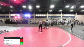 64 lbs Semifinal - Scarlett Amina, Flow Academy HI vs Keira Thach, Eastvale Elite