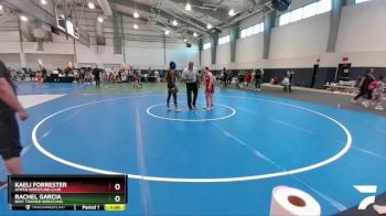 199 lbs 1st Place Match - Kaeli Forrester, Amped Wrestling Club vs Rachel Garcia, Best Trained Wrestling