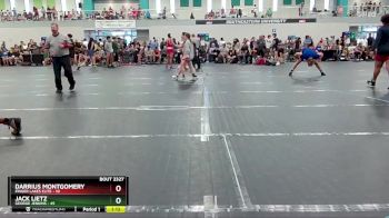 190 lbs Cons. Semi - Jack Lietz, George Jenkins vs Darrius Montgomery, Finger Lakes Elite