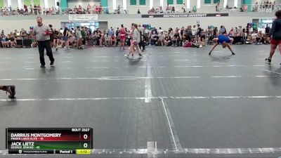 190 lbs Cons. Semi - Jack Lietz, George Jenkins vs Darrius Montgomery, Finger Lakes Elite