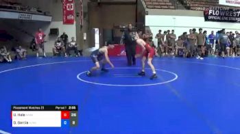 106 lbs Placement Matches (16 Team) - Uriah Hale, NAWA vs Dylan Garcia, KCWA