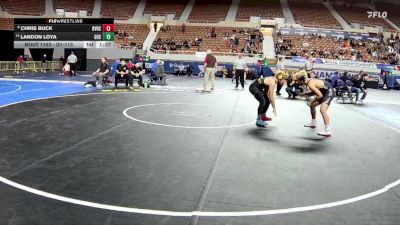 D1-113 lbs Quarterfinal - Landon Loya, Gilbert High School vs Chris Buck, Desert Vista High School