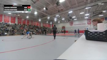 126 lbs Prelim - Lakoda Beiriger, Norwood vs Colton Martinez, Delta