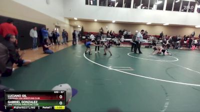 67 lbs 3rd Place Match - Luciano Gil, Toppenish USA Wrestling Club vs Gabriel Gonzalez, Lake Stevens Wrestling Club