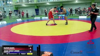 110kg 5th Place Match - Oltion Gashi, London-Western WC vs Inder Singh Lidder, Miri Piri WC