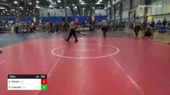 116 lbs Quarterfinal - Shea Reisel, Spar vs Amelia Fawcett, Pioneer Grappling Academy