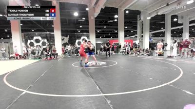 Cons. Round 3 - Chaz Ponton, Suples Wrestling Club vs Gunnar Thompson, Dubuque Wrestling Club