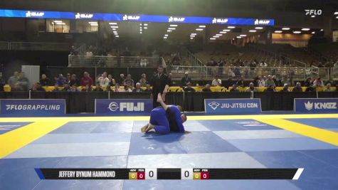 Jeffery Bynum Hammond vs Jeffery Bynum Hammond 2025 Pan Jiu Jitsu IBJJF Championship