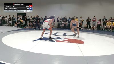 70 kg Champ. Rd Of 128 - Bentley Sly, Boone RTC vs Isaiah Nichols, Hawks Wrestling Club