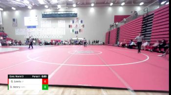 113 lbs Cons. Round 3 - Gavin Lewis, Crown Point vs Diondre Henry, Flossmoor (Homewood)