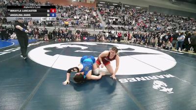 U20 Women - 72 lbs Cons. Semis - Mikayla Lancaster, CA vs Angelina Jiang, CA