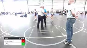 145 lbs Consi Of 16 #2 - Shaymus MacIntosh, MA vs Judah Price, WV