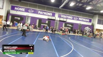 80 lbs 1st Place Match - Jacob Moises, Bruin Wrestling Club vs Beckett Larsen, American Fork Jr High