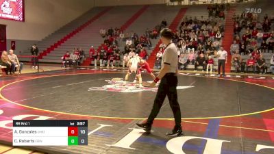 141 lbs Rr Rnd 1 - Andre Gonzales, Ohio State vs Colin Roberts, Edinboro