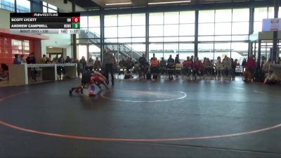 130 lbs Round 1 - Andrew Campbell, North Liberty Wrestling Club vs Scott Lycett, Redhawk Wrestling