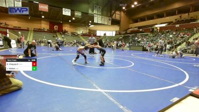 61 lbs Semifinal - Beckett Shepperd, Team Conquer Wrestling vs Jase Walker, Conway Wrestling Club