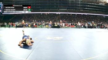 D3-113 lbs Cons. Round 2 - Izayah Scott, Napoleon vs Jacob Byrd, Adrian Madison