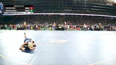 D3-113 lbs Cons. Round 2 - Izayah Scott, Napoleon vs Jacob Byrd, Adrian Madison