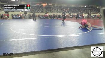 118 lbs Consi Of 8 #1 - Brooklyn Harrison, Piedmont vs Lynette Mullin, Bixby JH Girls