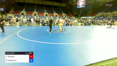 120 lbs Cons 32 #2 - Tommy Tourdot, Illinois vs Diego Camarillo, Arizona